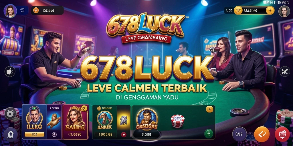 Tampilan screenshot gameplay Live Casino di 678LUCK.