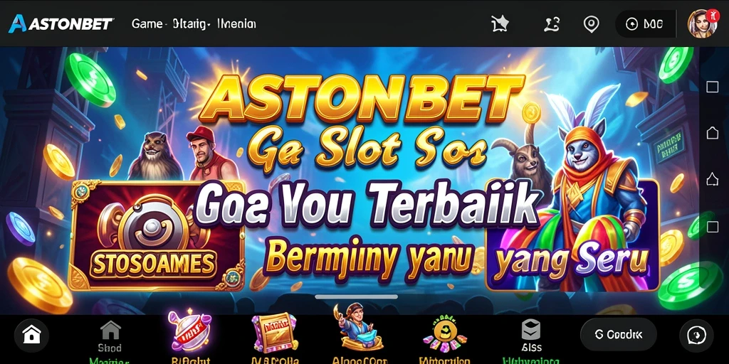 Tampilan menarik dari gameplay Slot ASTONBET yang mendebarkan.