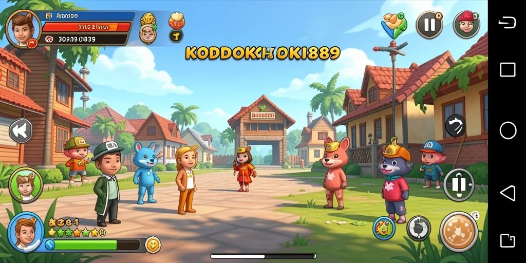 Tampilan gameplay KODOKHOKI889 yang memikat dan menyenangkan.