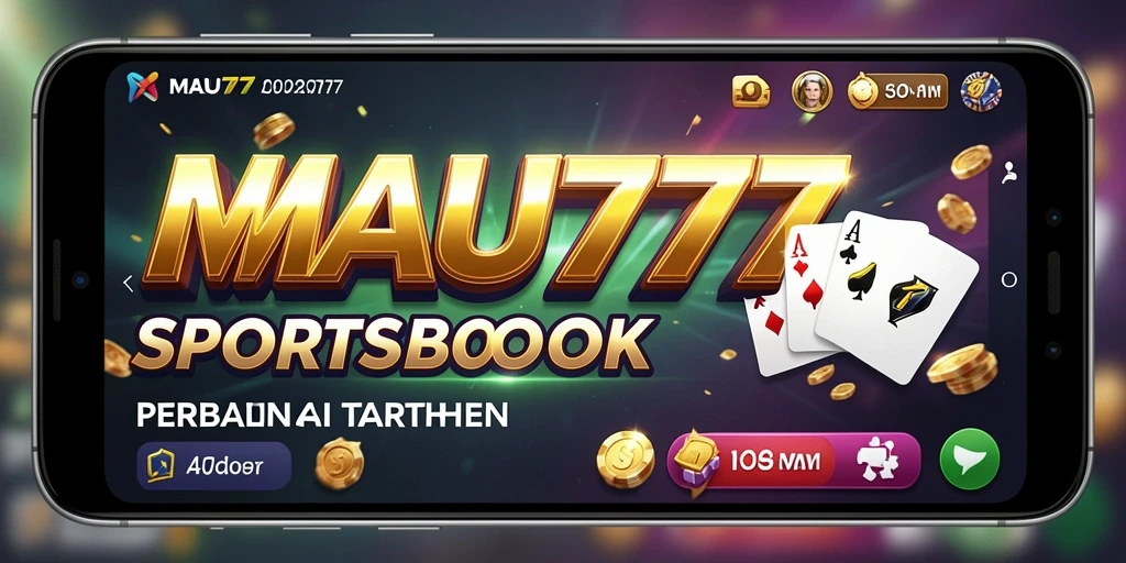 Screenshot utama MAU777 menampilkan antarmuka pengguna yang menarik dalam permainan sportsbook.