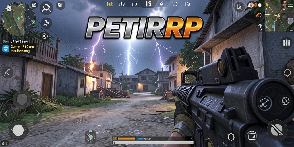 Gameplay seru dalam <strong>PETIRRP</strong> dengan aksi tembak-menembak yang mendebarkan.