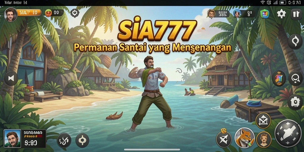 Tampilan permainan SIA777 yang menarik dan penuh warna.